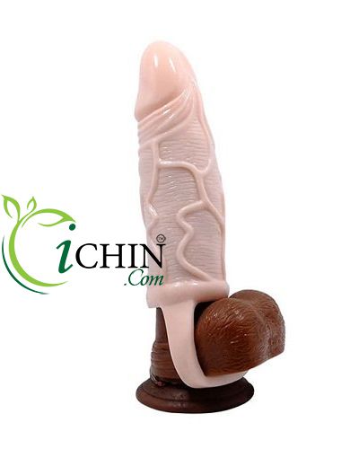 Bao Cao Su Đôn Dên Quai Đeo Silicone Mềm Mịn Tăng Kích Thước 