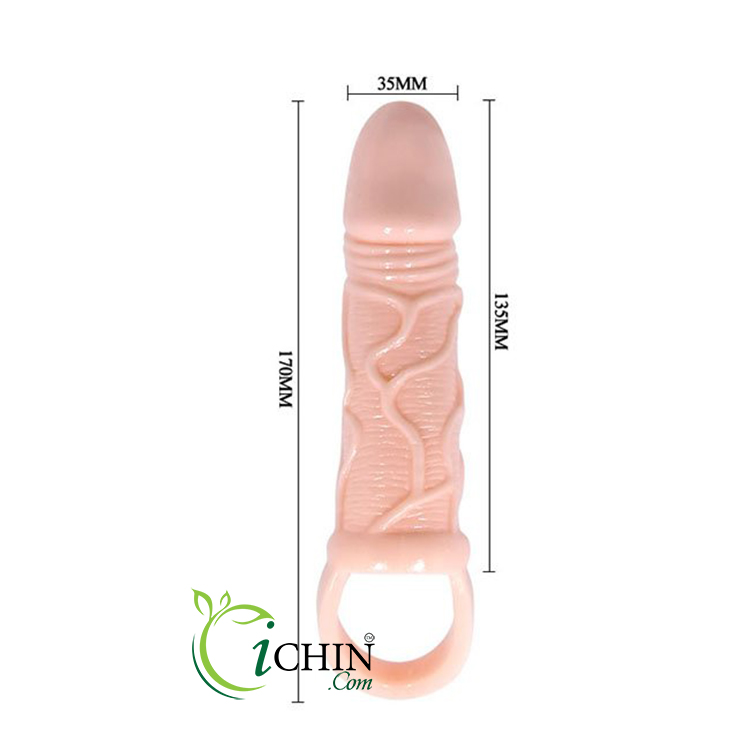 Bao Cao Su Đôn Dên Quai Đeo Kích Dục Bìu Silicone Mềm Mịn