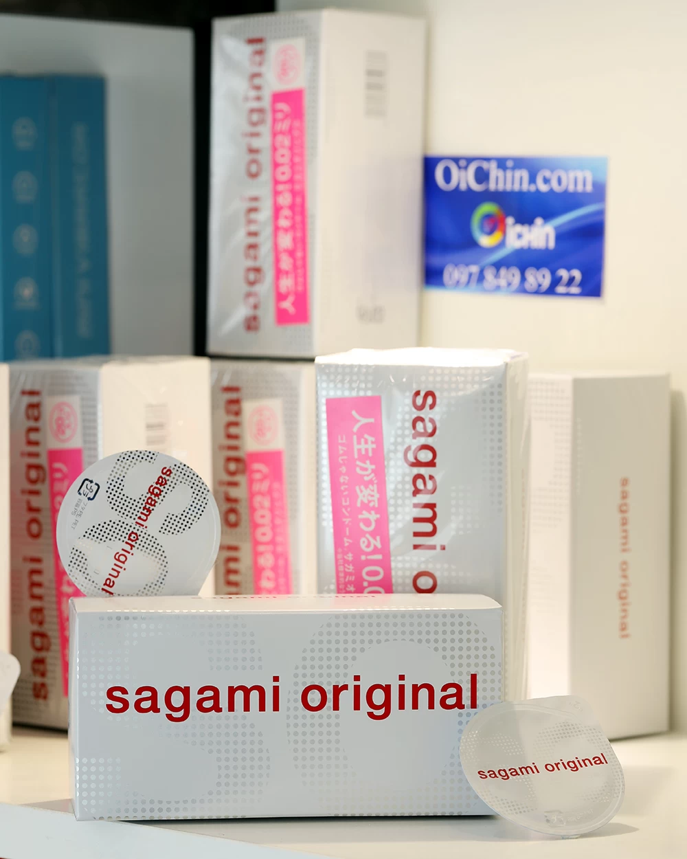 Sagami Original 0.02mm Size M Hộp 20 cái Bao cao su mỏng an toàn