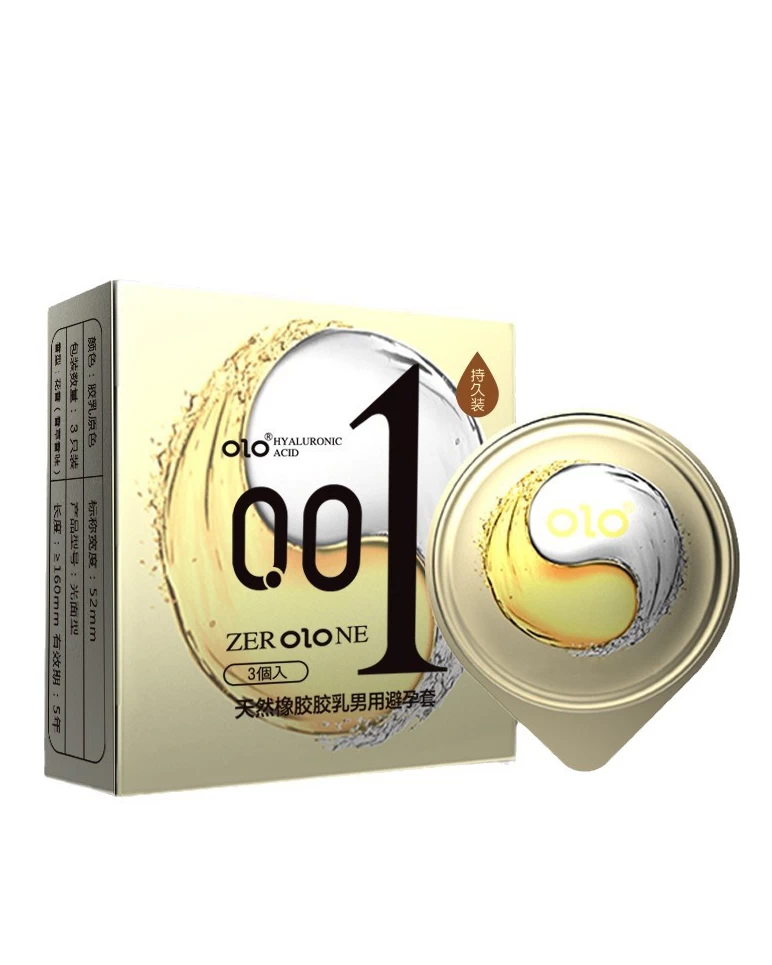 OLO0.01SuperThinCondom3PackSafePleasure