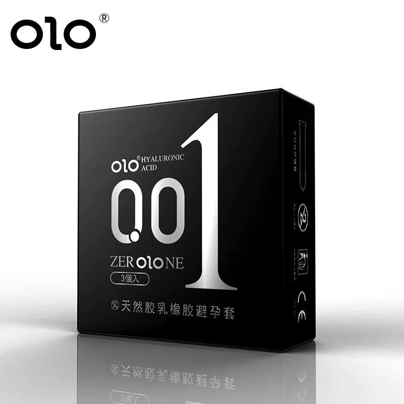 OLO0.01SuperThinCondom3PackSafePleasure