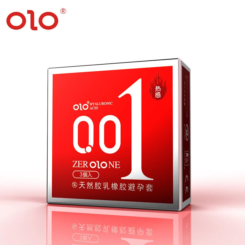 OLO0.01SuperThinCondom3PackSafePleasure