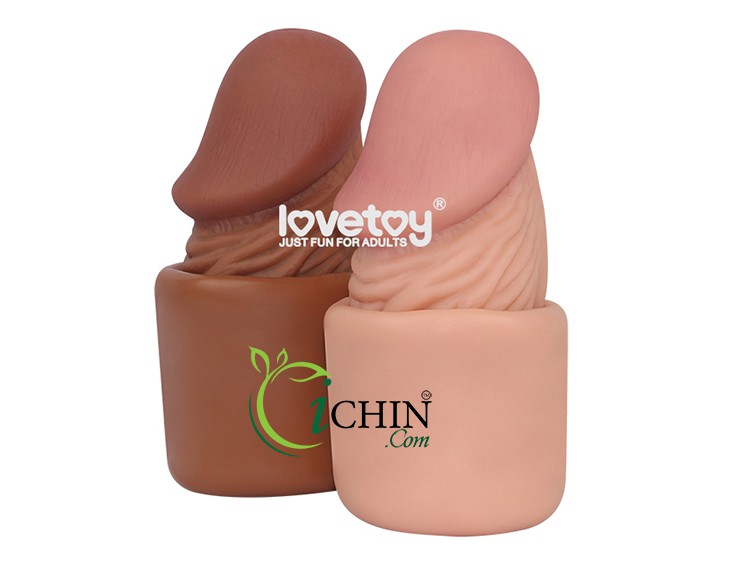 Lovetoy Pleasure X-Tender Soft Transparent Vibrating Condom