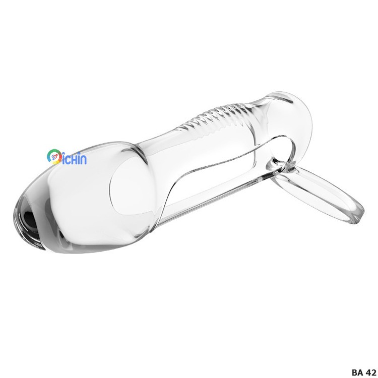 Leten SHARPSHOOTER Transparent Soft Strap-on Condom