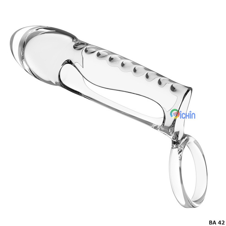 Leten SHARPSHOOTER Transparent Soft Strap-on Condom