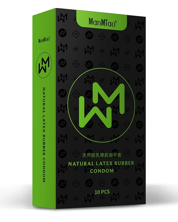 Bao cao su thiên nhiên ManMiao Natural Rubber bền mỏng cảm giác chân thực 
