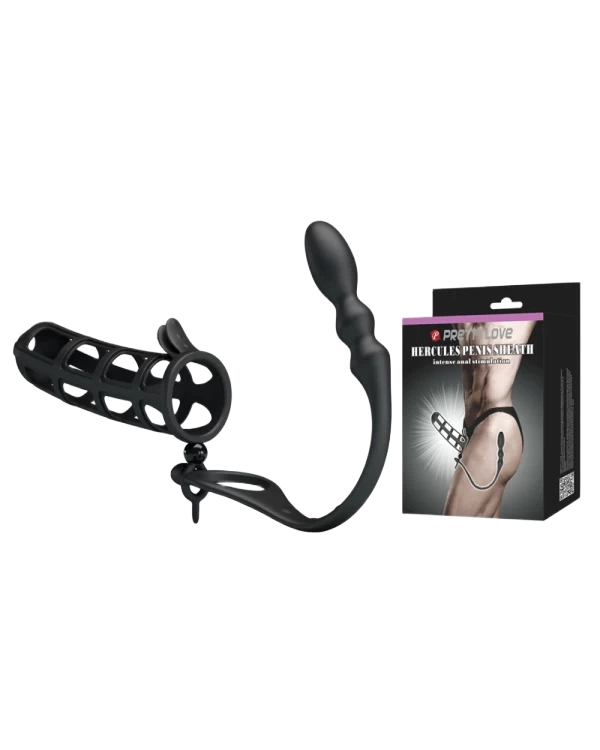  So sánh Pretty Love Hercules Penis Sheath bao đôn dên dạng lưới kết hợp kích thích hậu môn  mới nhất 