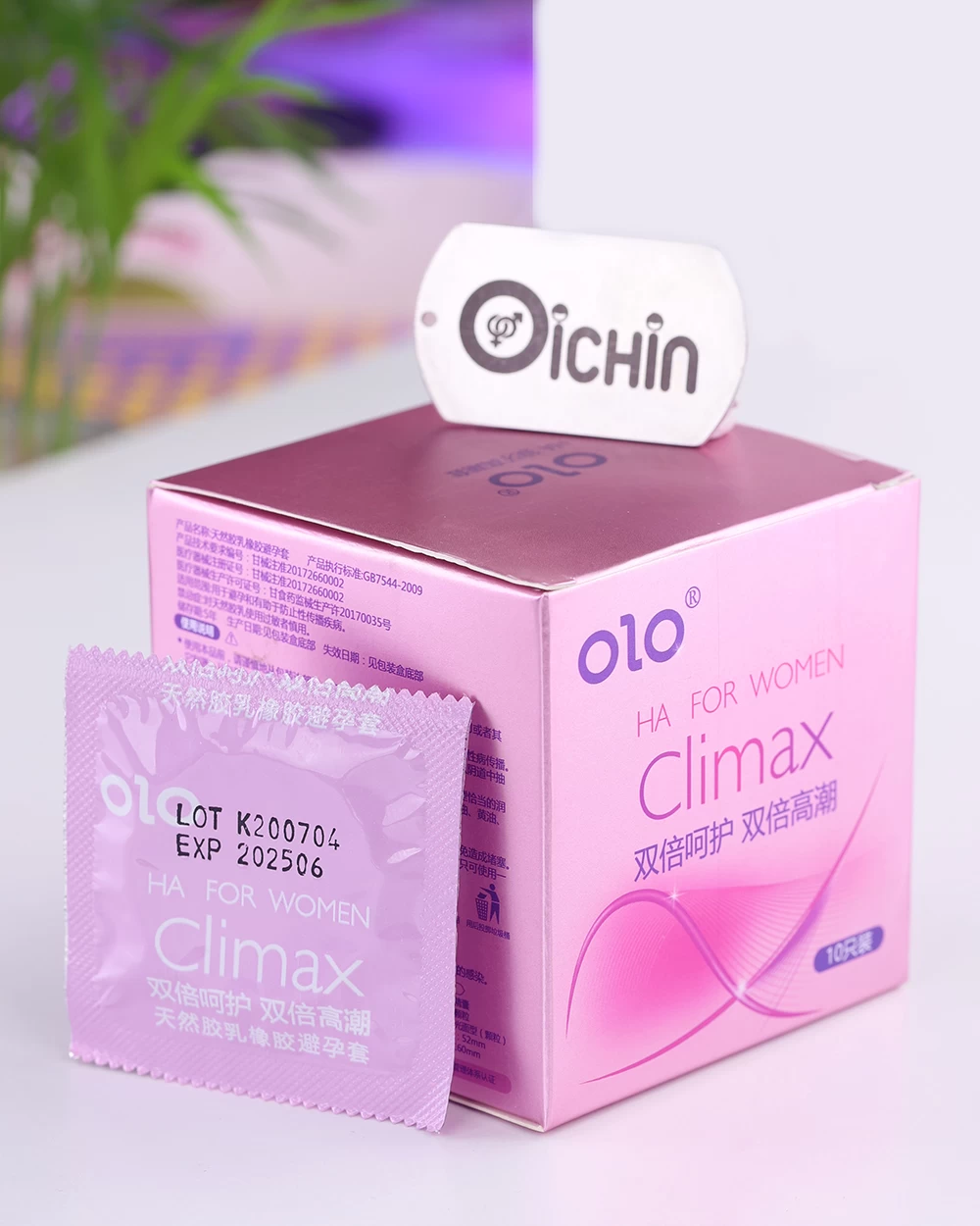 Bao cao su OLO Ha For siêu mỏng cấp ẩm, trơn mượt, dễ chịu khi dùng