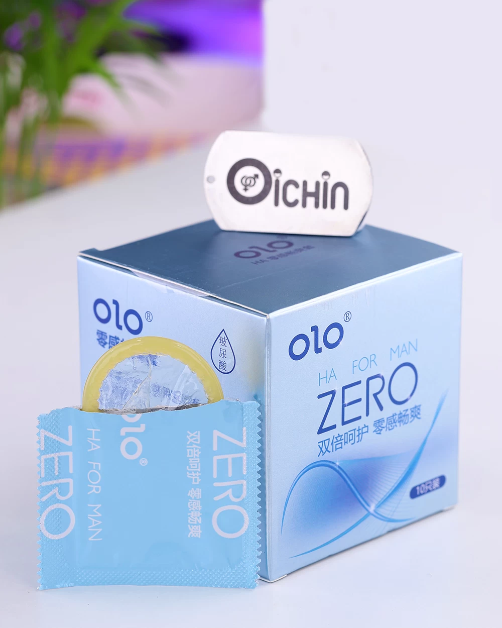 Bao cao su OLO Ha For siêu mỏng cấp ẩm, trơn mượt, dễ chịu khi dùng
