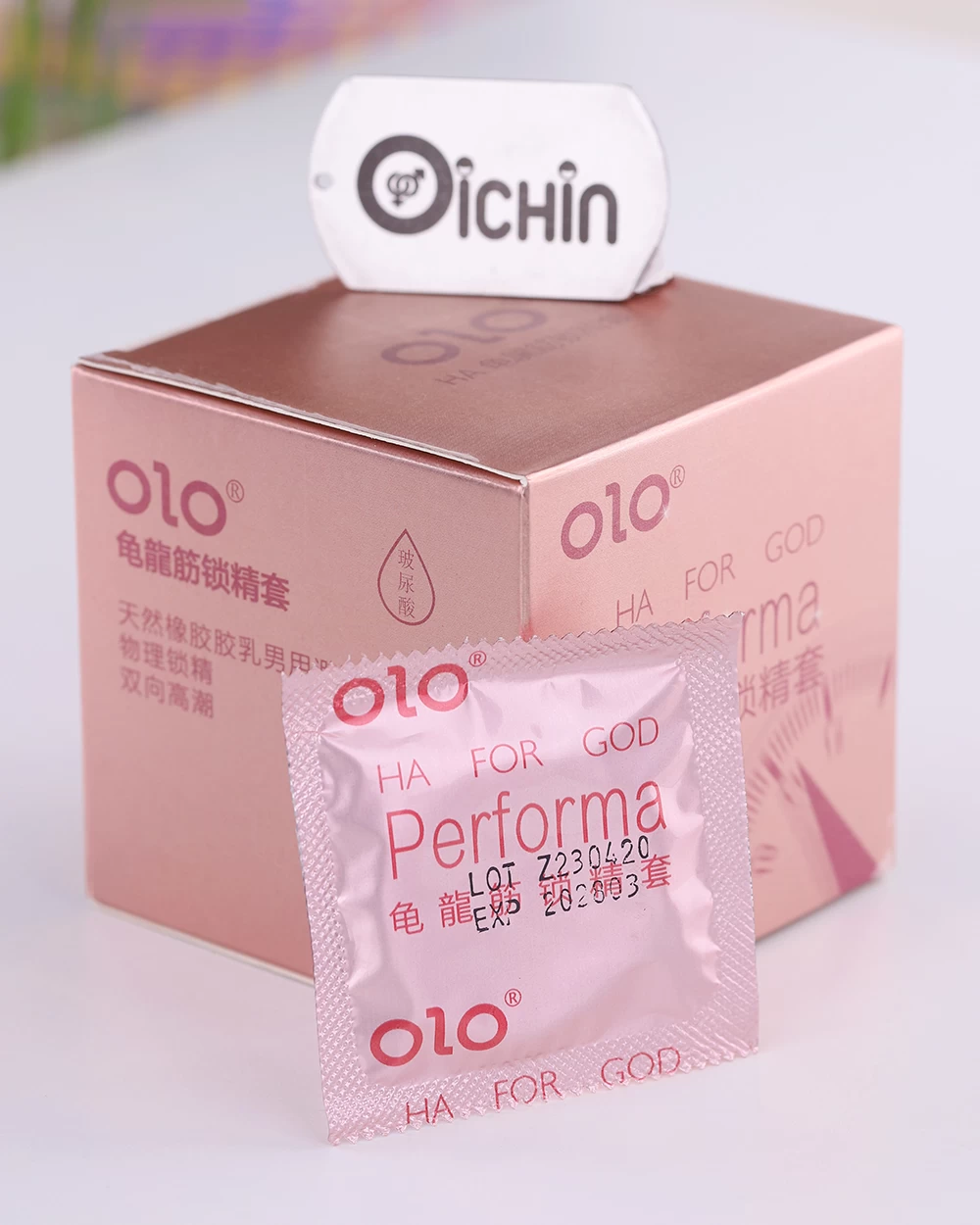 Bao cao su OLO Ha For siêu mỏng cấp ẩm, trơn mượt, dễ chịu khi dùng