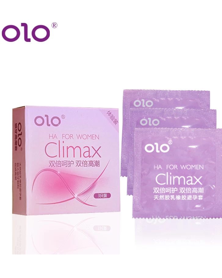 OLO Ha For Ultra Thin Moisturizing Condoms 3 Types