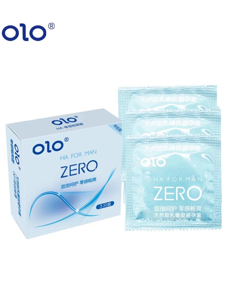 OLO Ha For Ultra Thin Moisturizing Condoms 3 Types