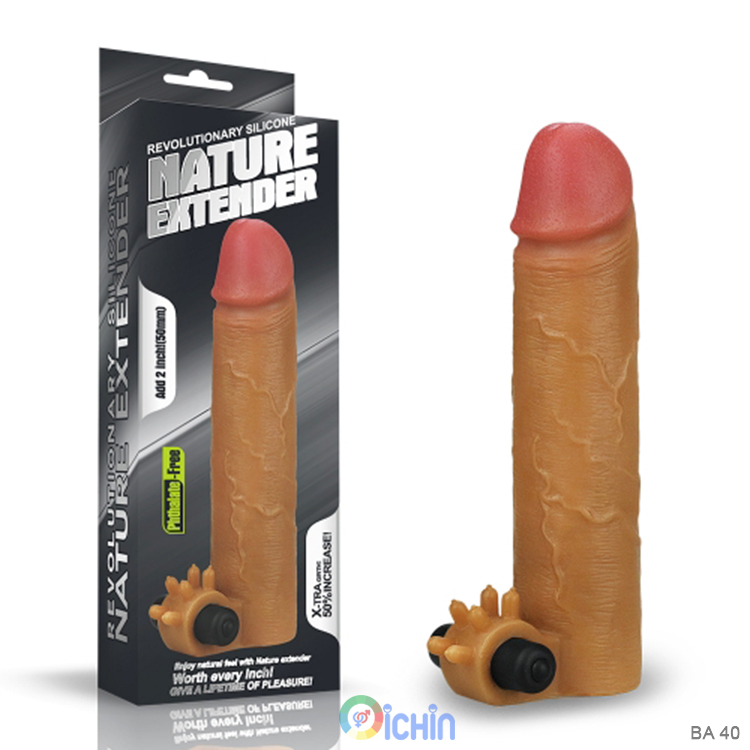 Bao cao su Lovetoy Nature Extender gai mềm rung mạnh chống tuột