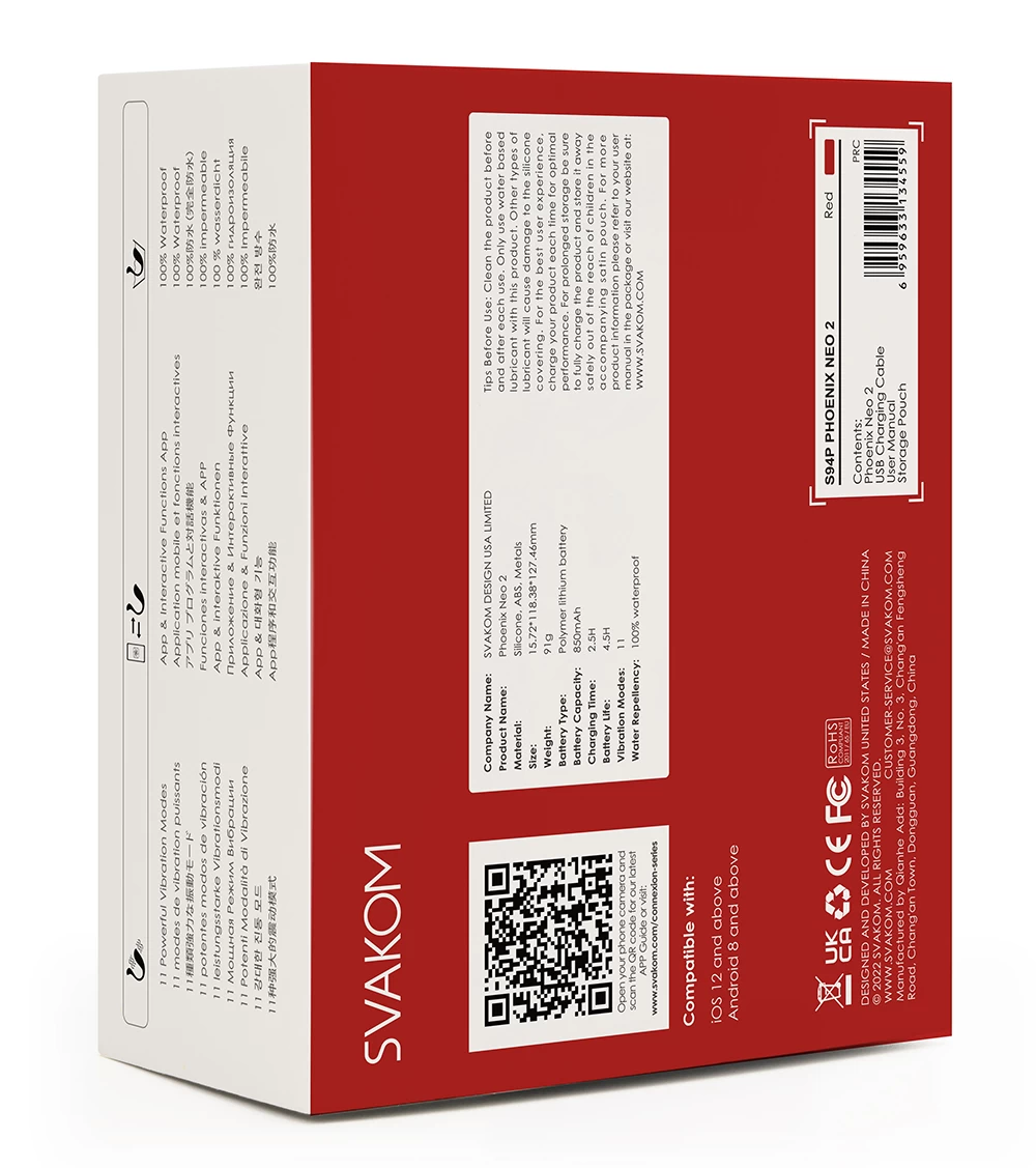 Svakom Phoenix Neo 2 Phiên Bản Mới Tối Ưu Hấp Dẫn