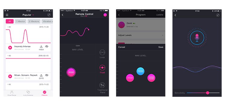 Lush 2 Lovense Đồ Chơi Điều Khiển Bluetooth Kích Thích Từ Xa