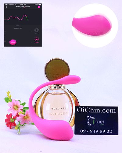 Trứng rung Lovense Lush 2 không dây điều khiển Bluetooth siêu mạnh 
