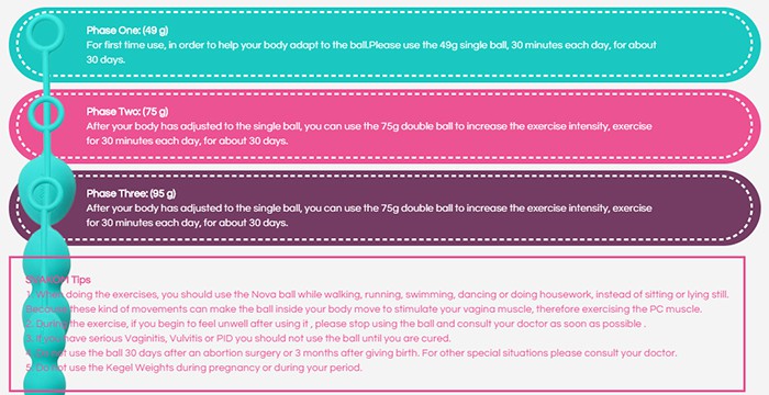 Svakom Nova se khít âm đạo tăng khoái cảm bài tập Kegel hiệu quả