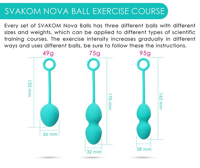Svakom Nova làm se khít âm đạo hiệu quả bài tập Kegel hỗ trợ