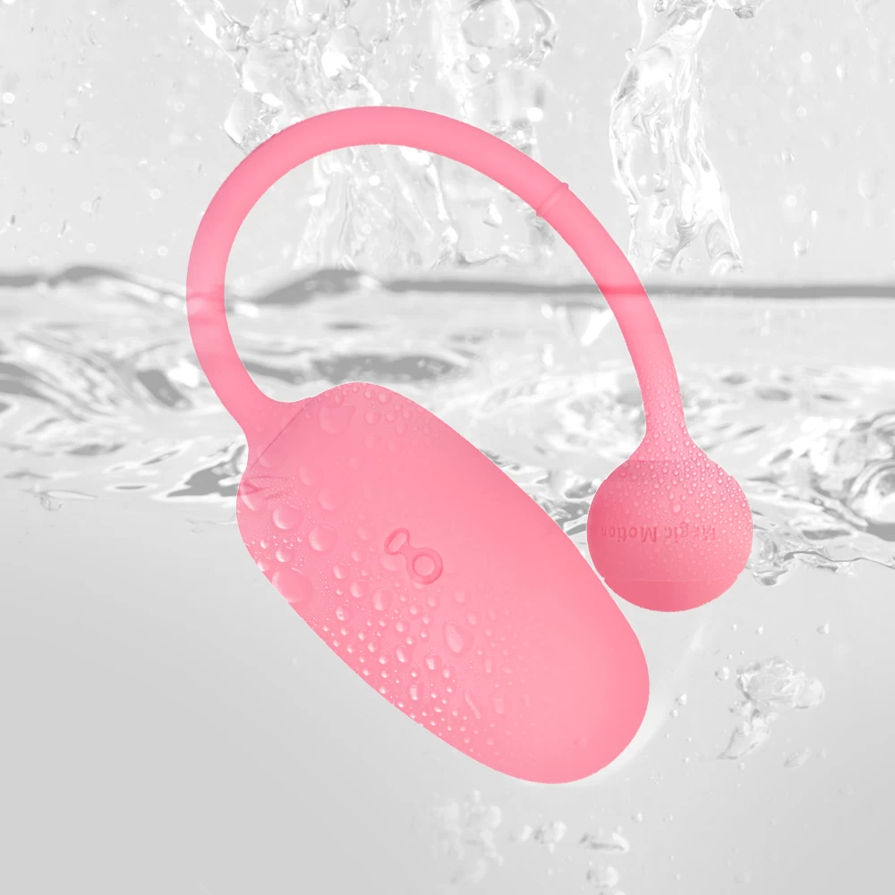 Magic Kegel Coach trứng rung kết hợp dụng cụ tập Kegel thông minh silicon mềm