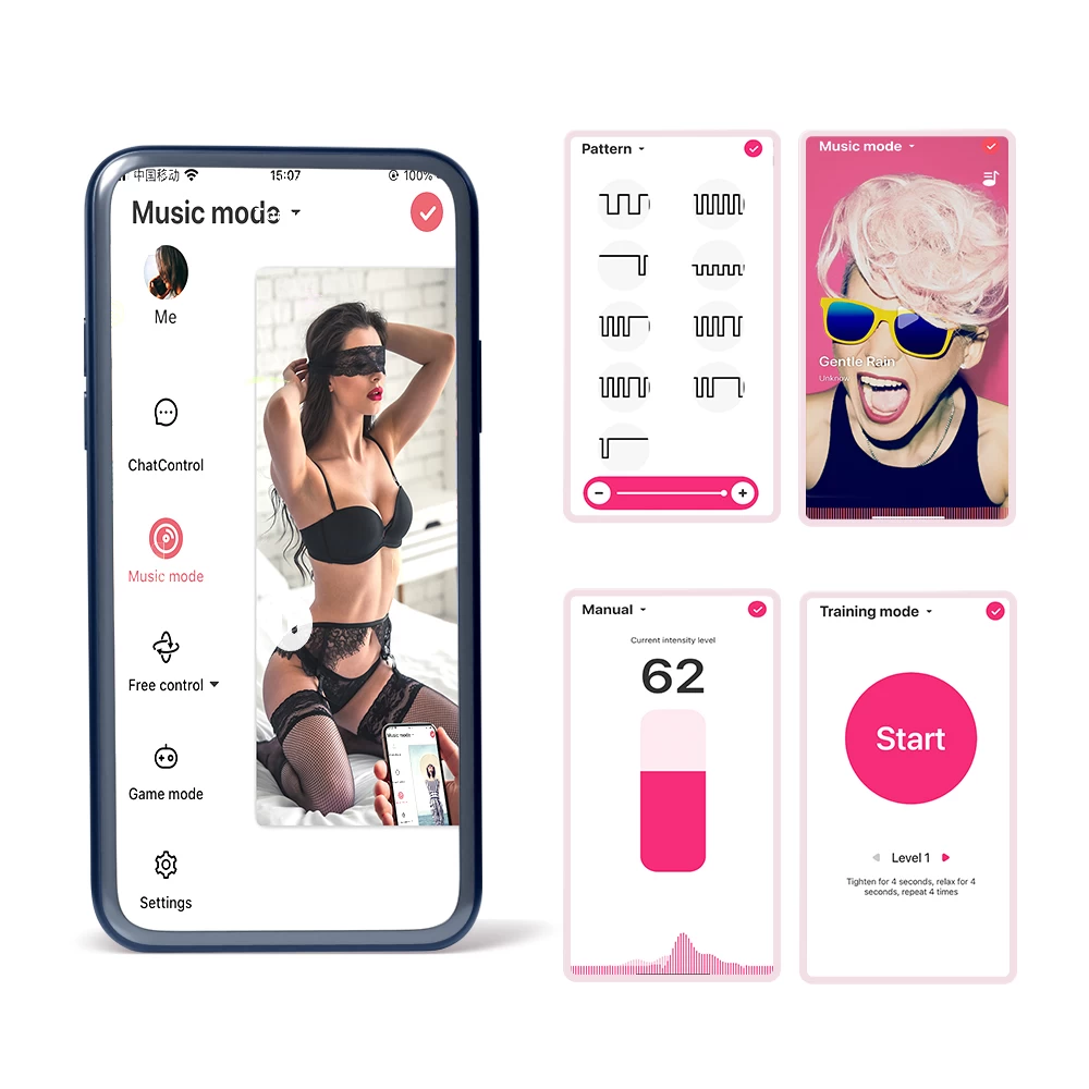 Trứng massage Love Motion Fugu gai nhỏ 7 chế độ rung kết nối App