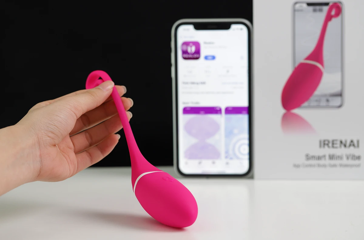 Realov Irena Remote-Controlled Bluetooth Vibrating Egg for Women