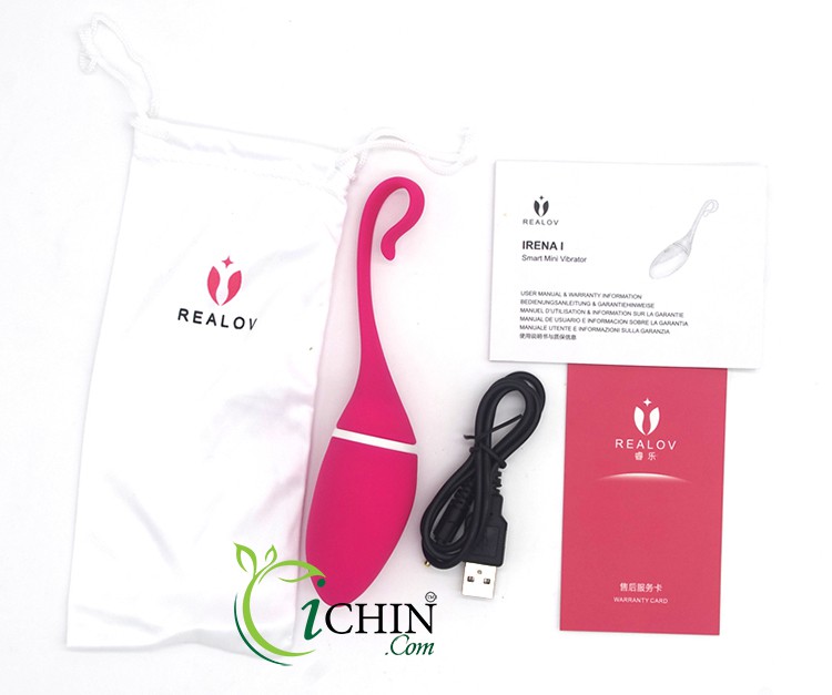 Realov Irena trứng rung điều khiển điện thoại cao cấp đa chế độ