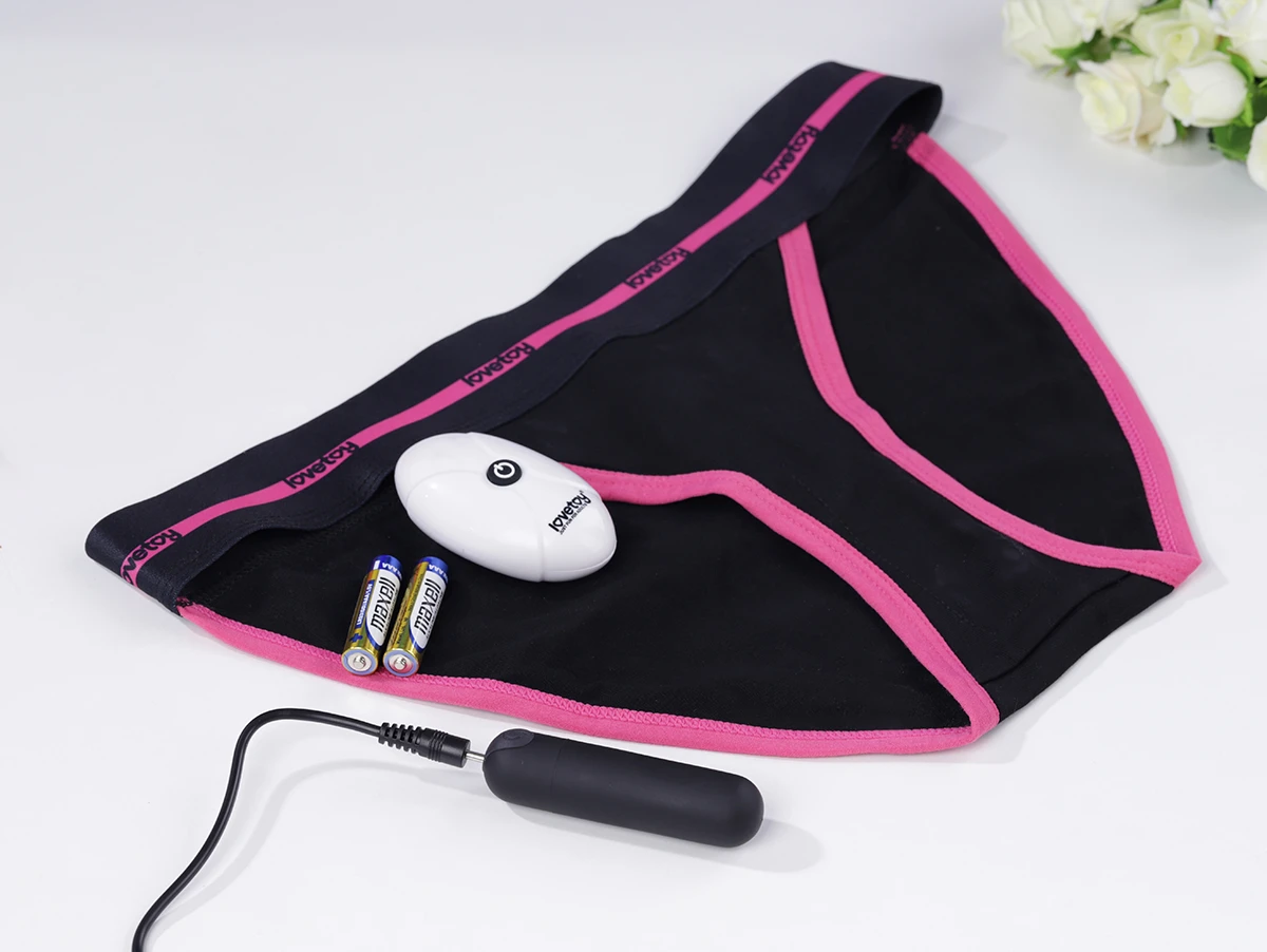 Lovetoy Printed Remote Vibrating Clip Discreet Pleasure