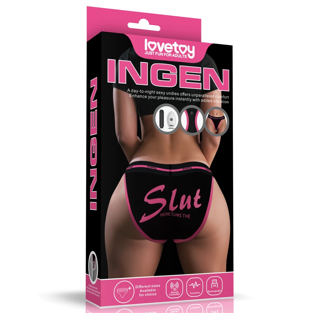Lovetoy Printed Vibrating chíp rung điều khiển từ xa tiện lợi
