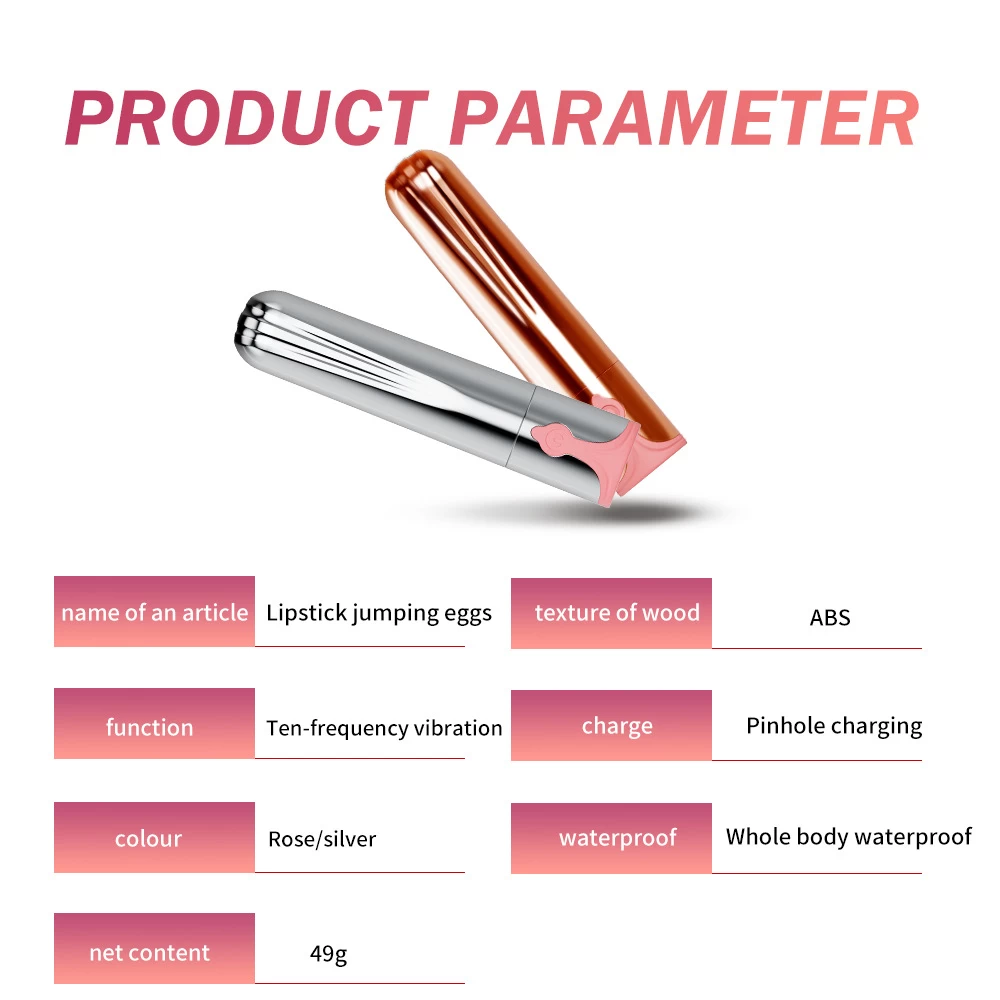 Yeain Mini Vibrator trứng rung 10 chế độ pin sạc tiện lợi