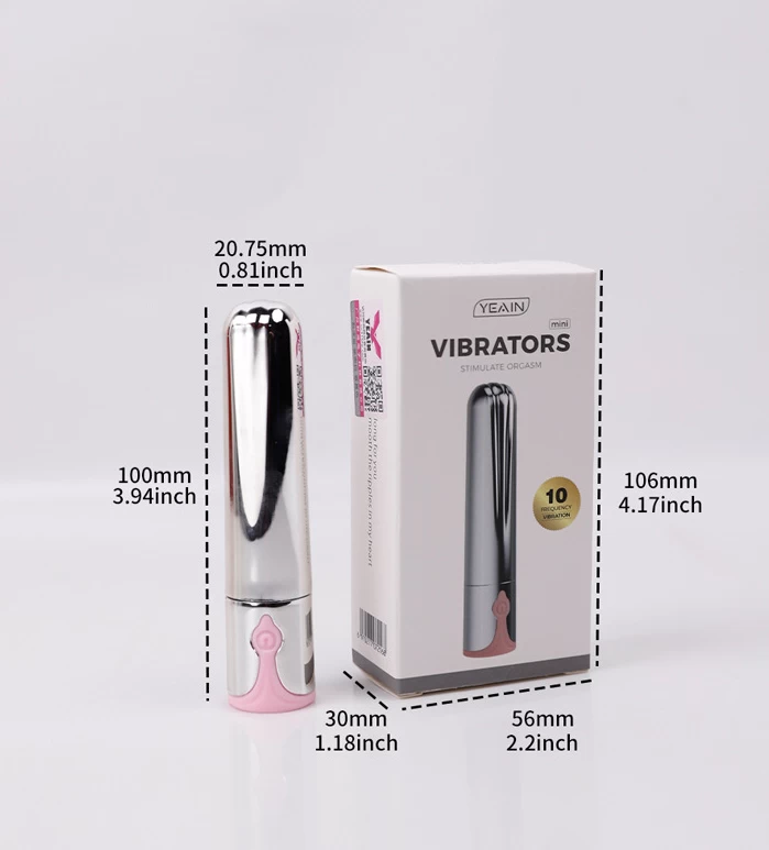 Yeain Mini Vibrator trứng rung 10 chế độ pin sạc tiện lợi