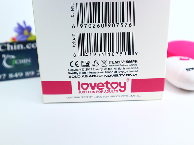 Lovetoy JOY Remote Control G-Spot Vibrator Strong Pulsation