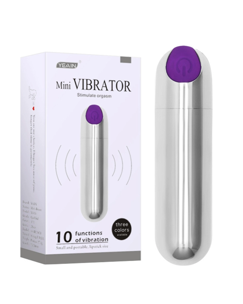 Yeain mini Vibrator 10 chế độ rung mạnh sạc tiện lợi kích thích