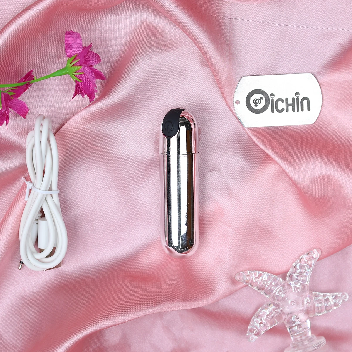 Yeain mini vibrator 10 chế độ rung pin sạc đa tần số kích thích