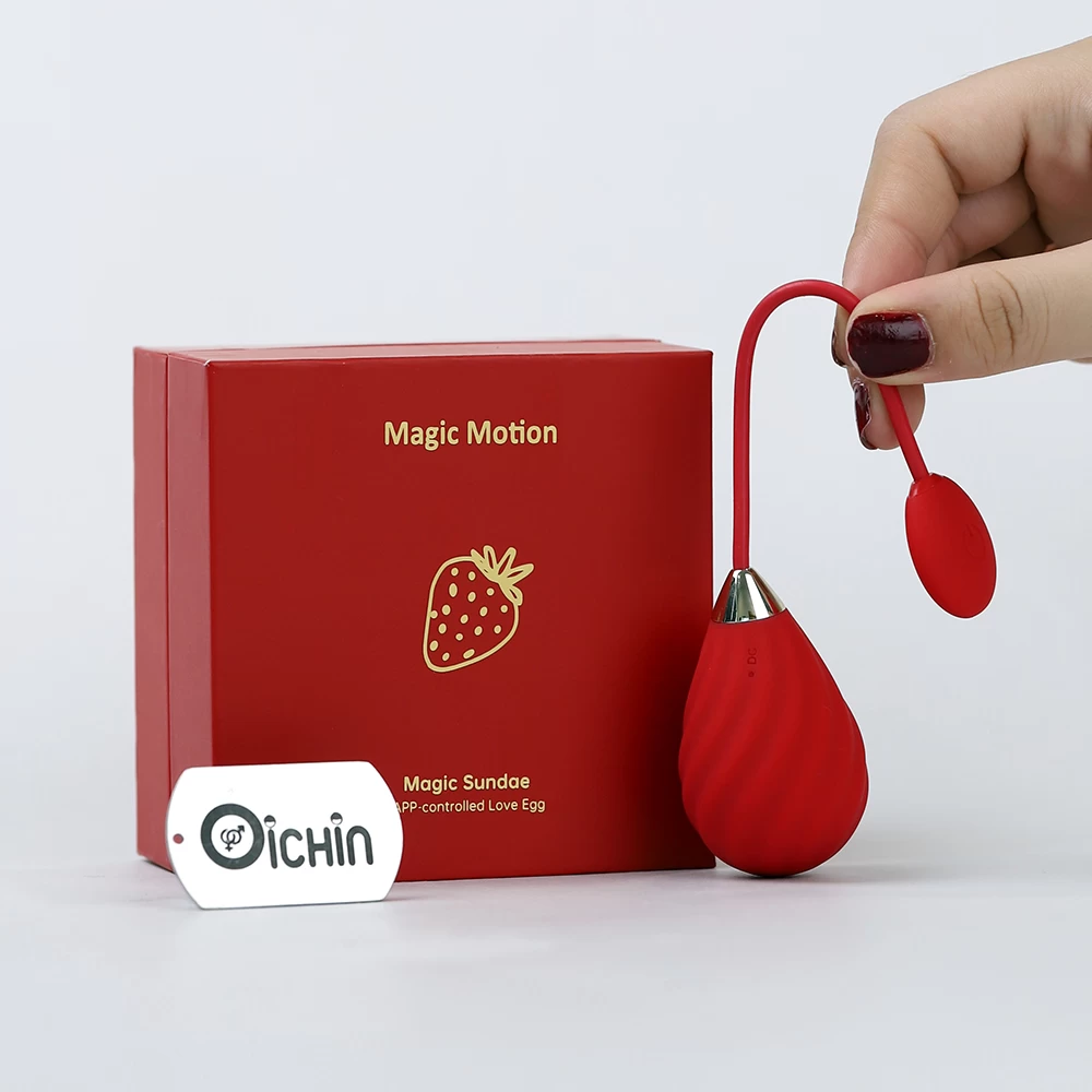 Magic Sundae trứng rung thông minh điều khiển qua app 10 chế độ rung