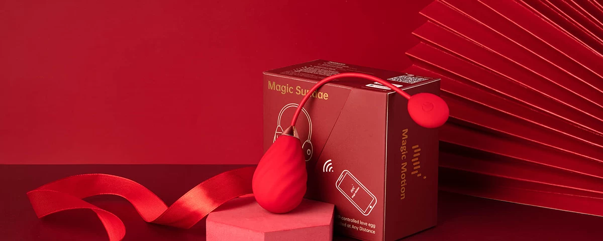 Magic Sundae trứng rung thông minh điều khiển qua app 10 chế độ rung