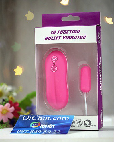 Trứng rung Aphrodisia mini silicone mềm 10 chế độ massage kín đáo