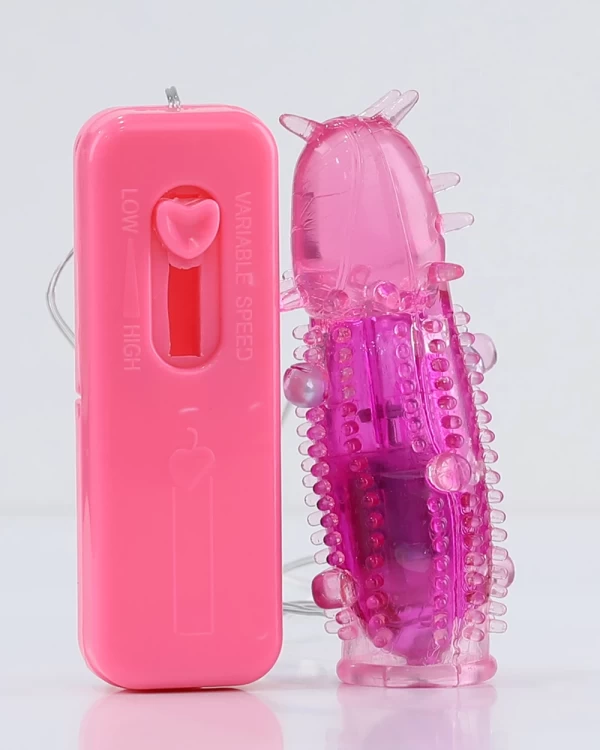Trứng rung silicone gai mềm kích thích cực kỳ êm
