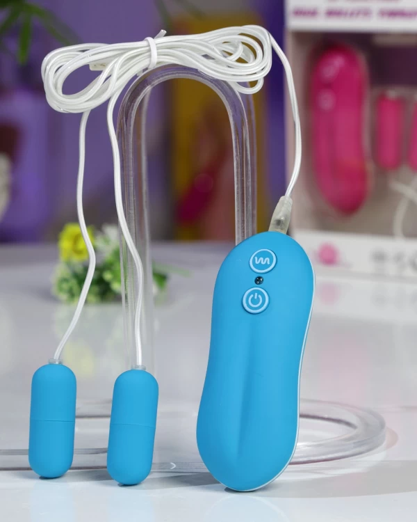 Dual Bullets 2 đầu mini 10 chế độ rung đa năng kích thích