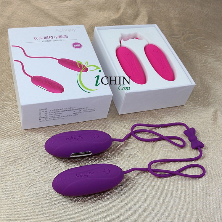 Aphojoy trứng rung 2 đầu độc lập đa chế độ sạc pin tiện lợi Aphojoy trứng rung 2 đầu độc lập đa chế độ sạc pin tiện lợi