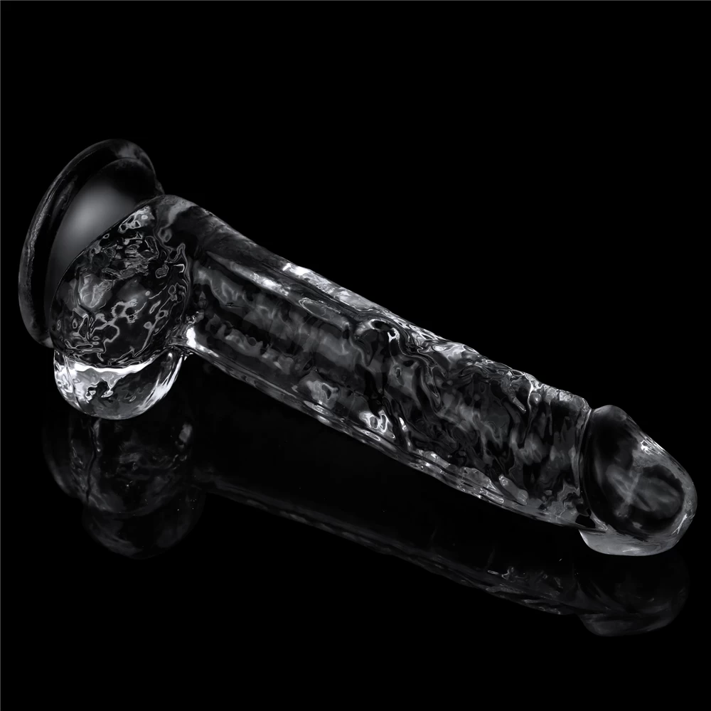 Lovetoy Flawless Clear Dương Vật Giả Silicon Trong Suốt 7.5 Inch