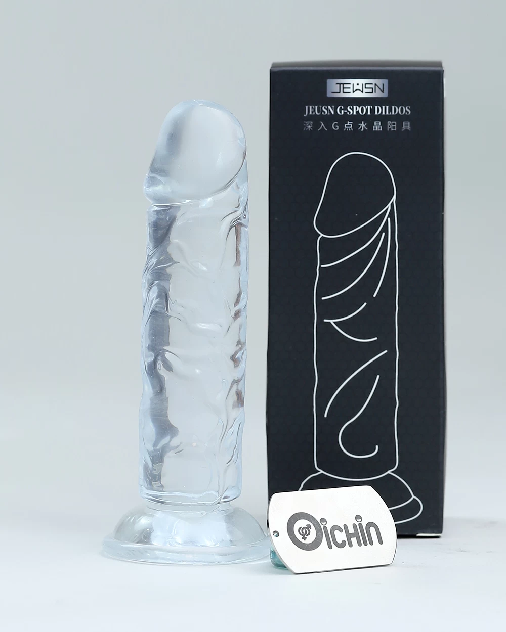 Jeusn Dildos G-Spot trong suốt 3 kích thước mềm mại an toàn mua ngay