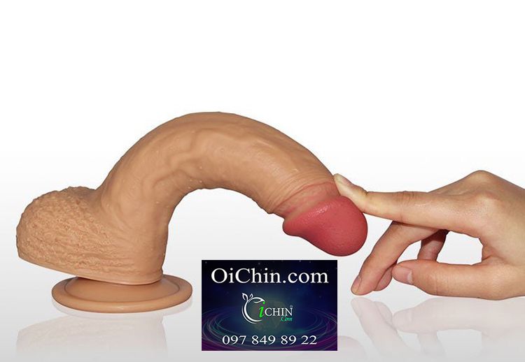 Lovetoy Silicone 8.5 inch hít tường siêu mềm mại, chân thực