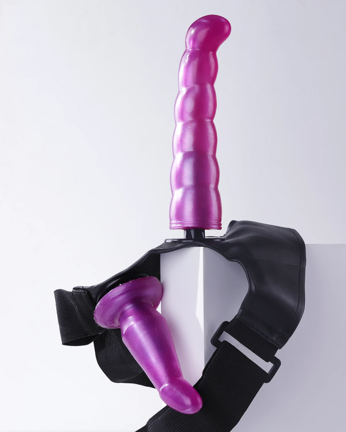 Dương Vật Giả 2 Đầu Les Gắn Dây Đeo Mềm Mại Kích Thích Lybaile