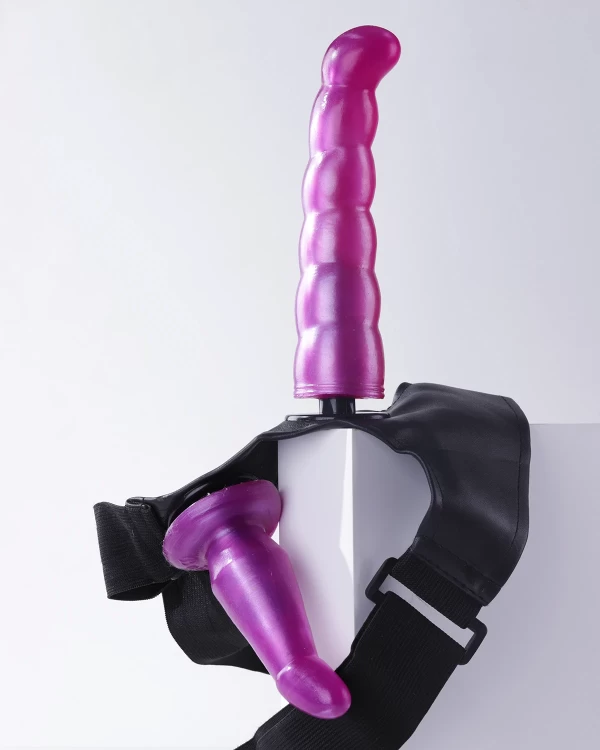 Dương vật giả 2 đầu dây đeo cho les Lybaile Female Ultra Harness