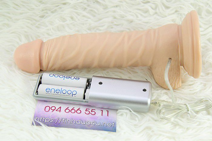 Lovetoy 8.5inch rung cực mạnh dán tường dương vật giả dài mềm mại