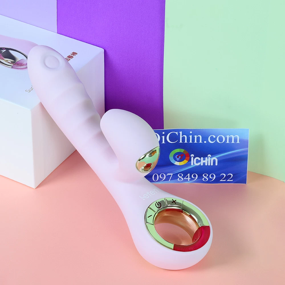 Review Leten Sucking Vibrator Photon dương vật giả đa năng rung sưởi ấm giá rẻ