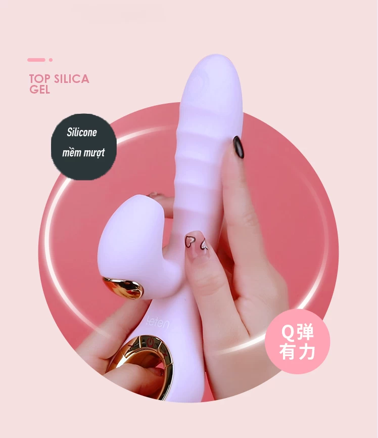 Leten Sucking Vibrator Photon rung sưởi ấm đa năng cực phê
