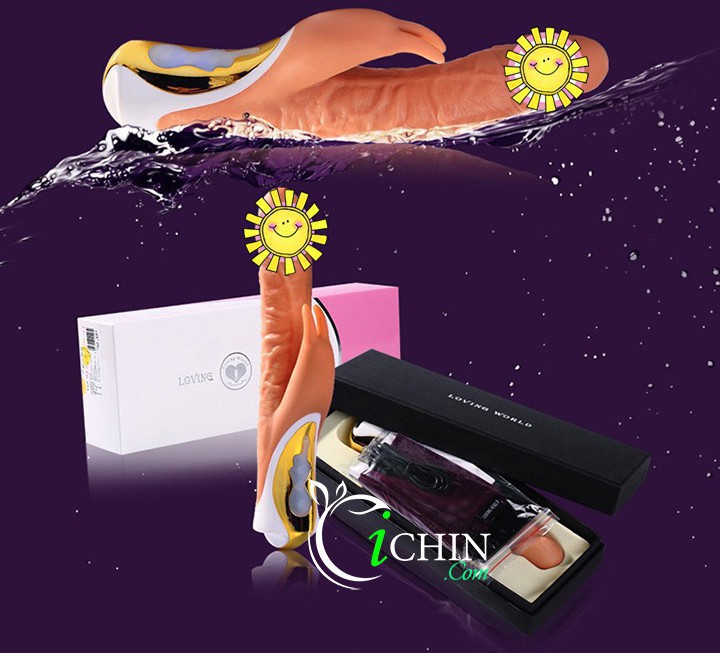 Dildo Ngoáy Rung Cực Mạnh Loving World - Đưa Nàng Lên Đỉnh
