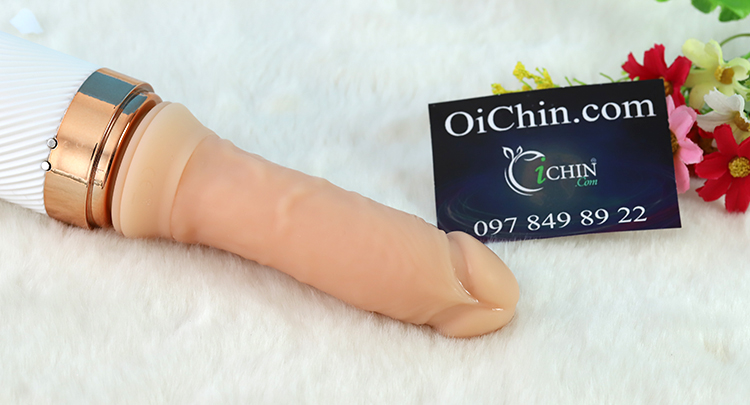 Dibei God dương vật giả rung thụt 7 chế độ tỏa nhiệt mạnh