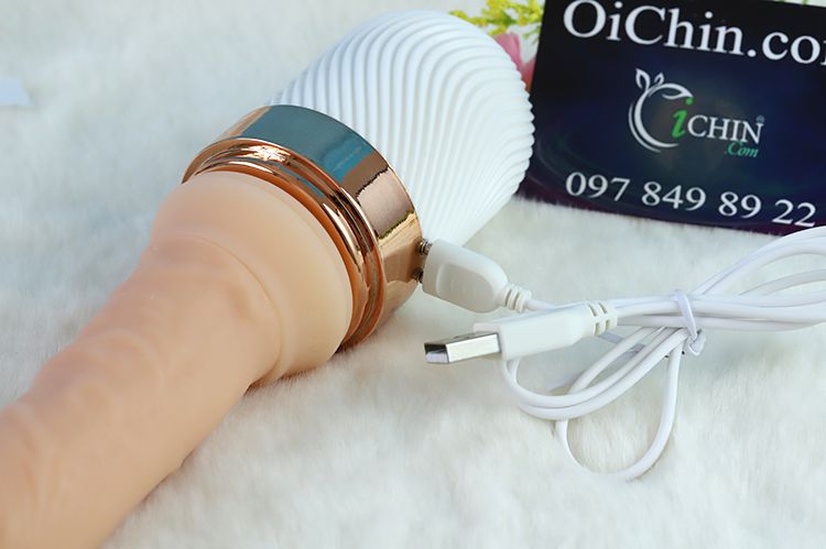 Dibei God dương vật giả rung thụt 7 chế độ tỏa nhiệt mạnh